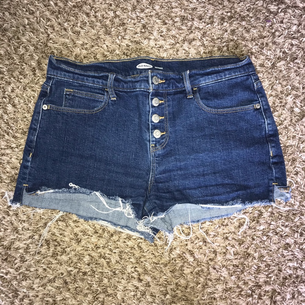 Old navy boyfriend button fly shorts